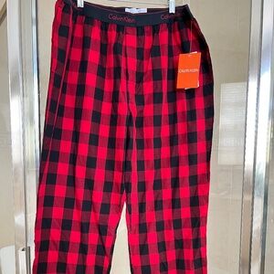 Mens Calvin Klein Cotton pajama bottoms XL New with tags